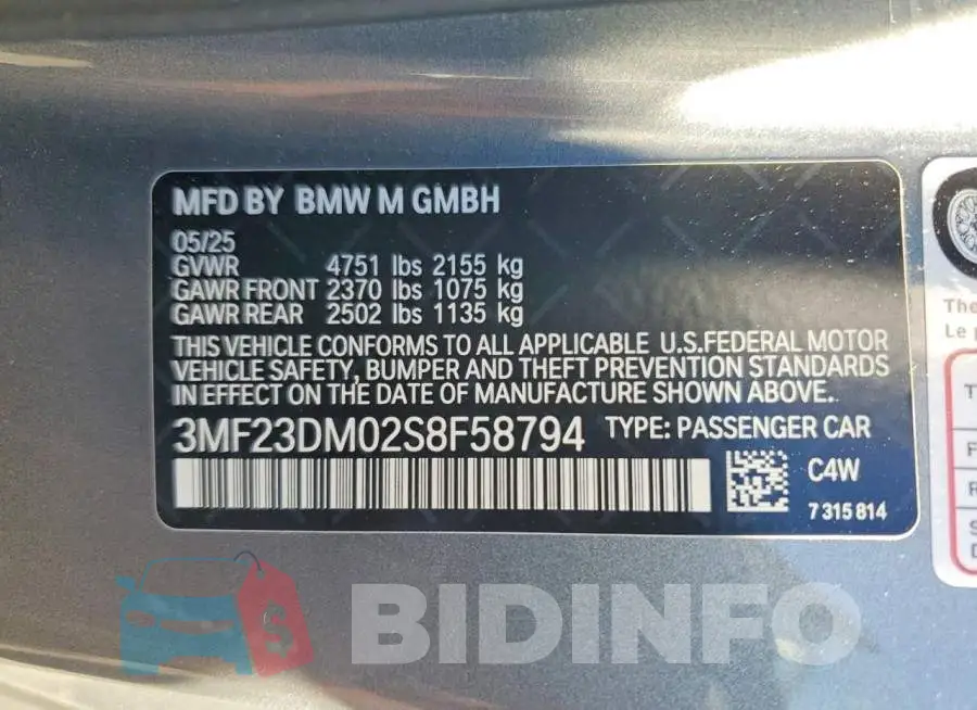 3MF23DM02S8F58794 Photo# 12