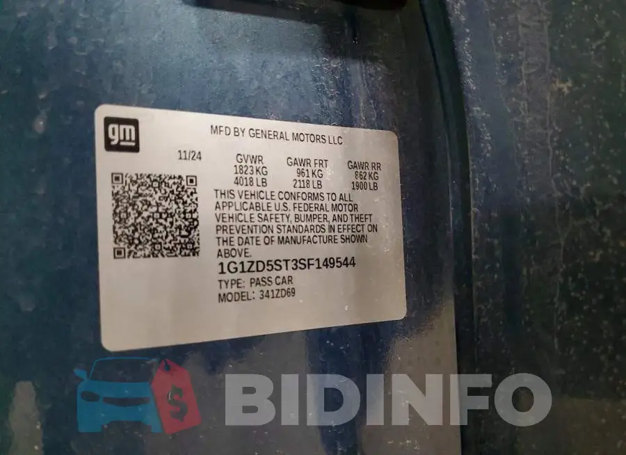 1G1ZD5ST3SF149544 Photo# 13