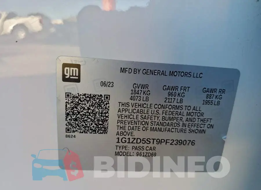 1G1ZD5ST9PF239076 Photo# 12
