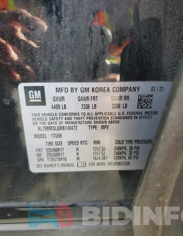KL79MRSL6MB140472 Photo# 13
