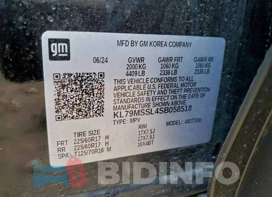 KL79MSSL4SB058518 Photo# 13