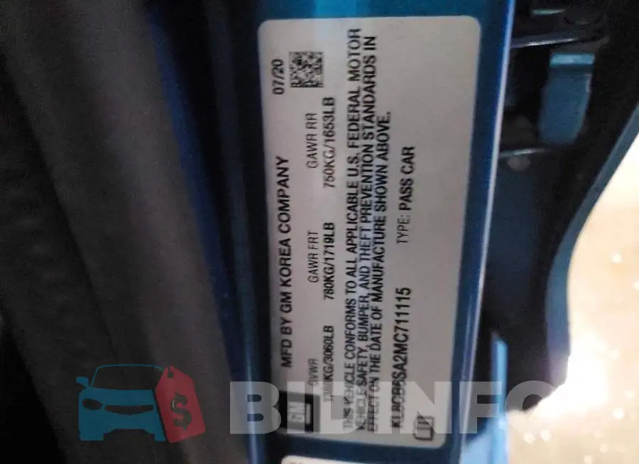 KL8CB6SA2MC711115 Photo# 13