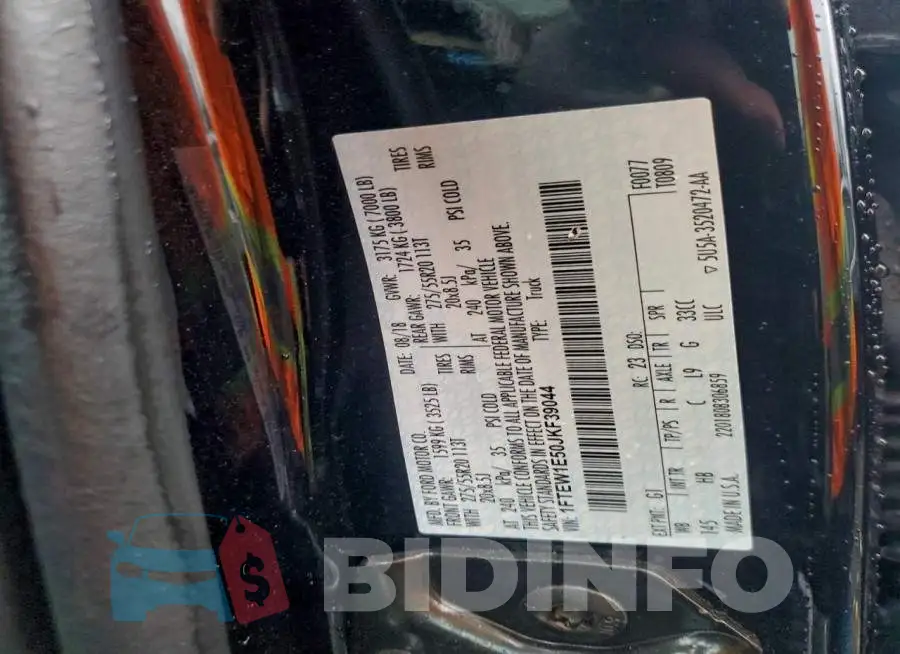 1FTEW1E50JKF39044 Photo# 12