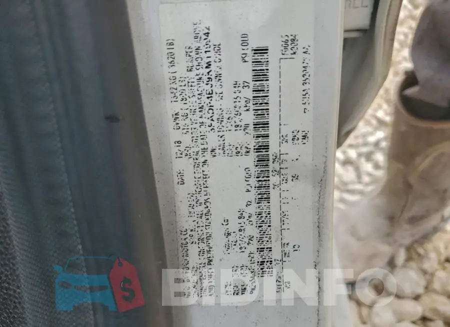 3FADP4BJ9KM119942 Photo# 13