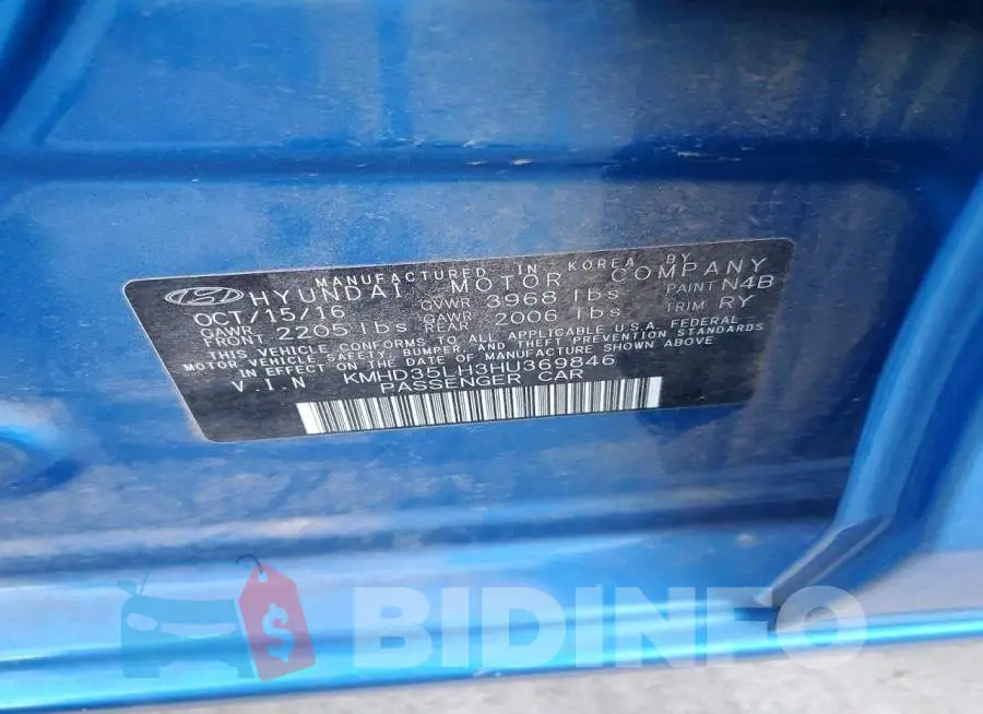 KMHD35LH3HU369846 Photo# 12