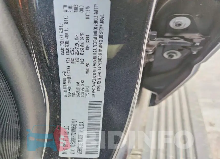 1C6SRFHT2MN650707 Photo# 12