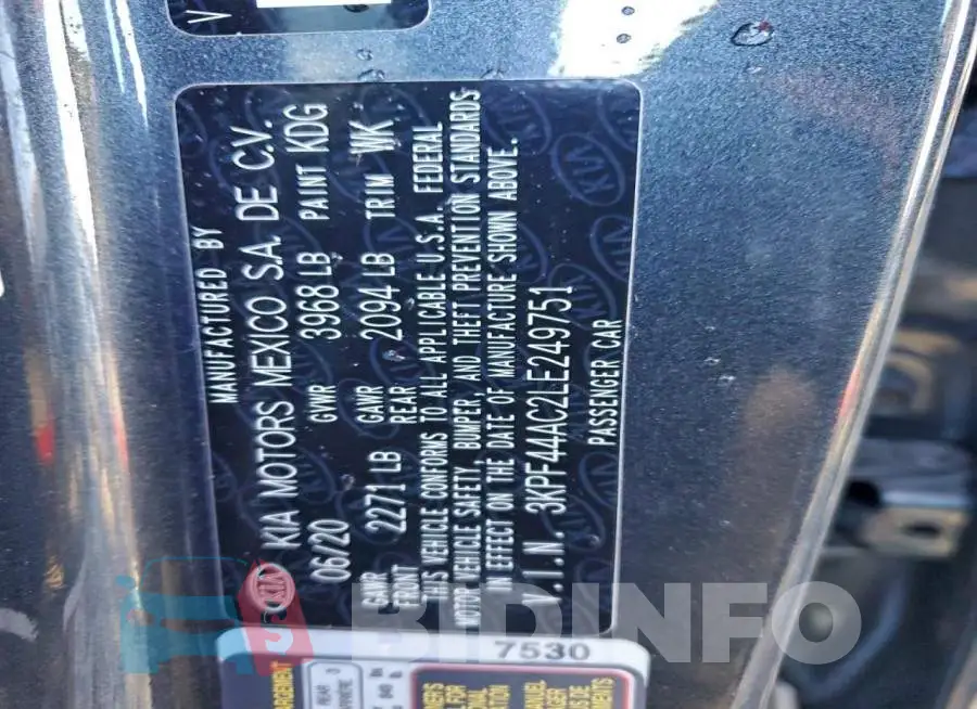 3KPF44AC2LE249751 Photo# 12