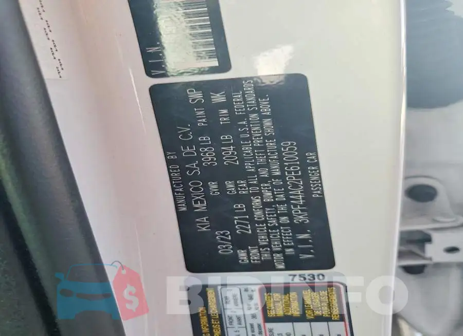 3KPF44AC2PE610059 Photo# 12
