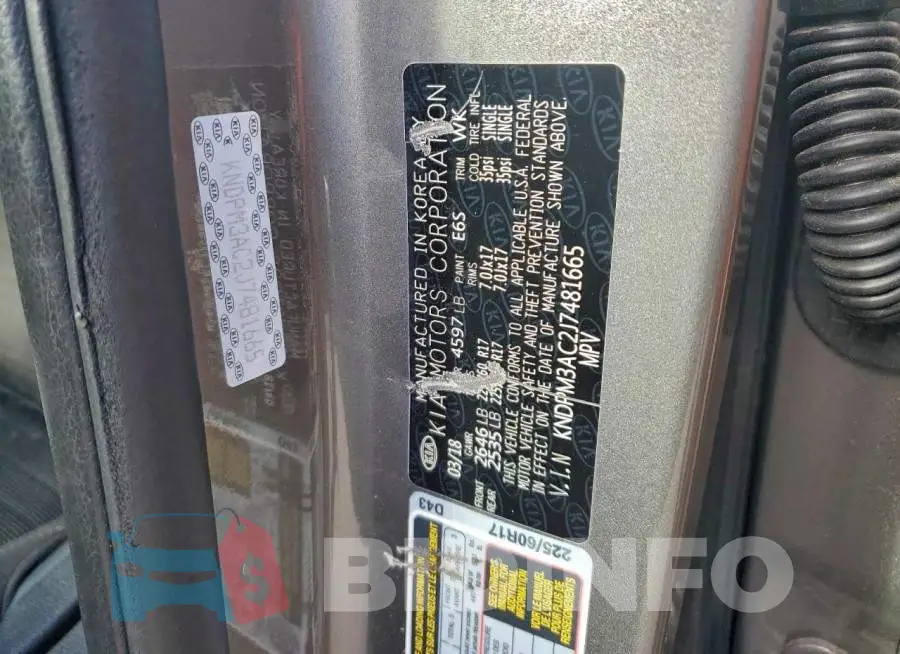 KNDPM3AC2J7481665 Photo# 13