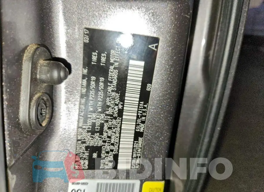 5TDXZ3DC8HS846282 Photo# 13