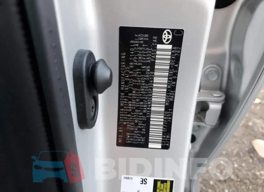5YFB4MDE6SP304128 Photo# 13