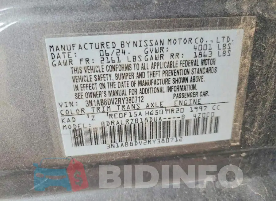 3N1AB8DV2RY380712 Photo# 13
