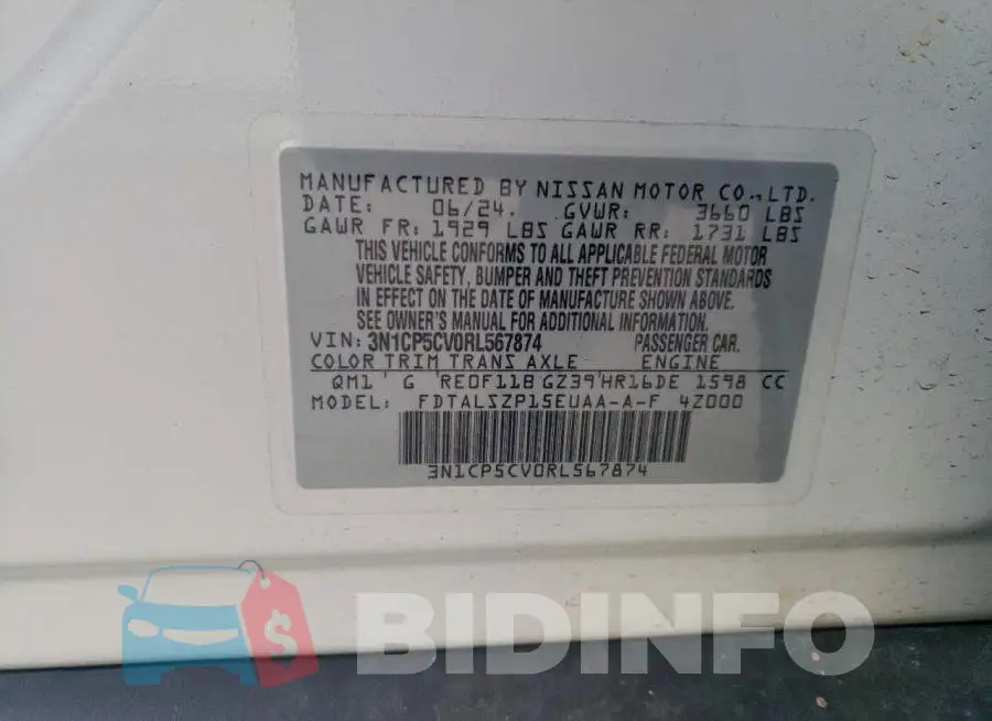 3N1CP5CV0RL567874 Photo# 13