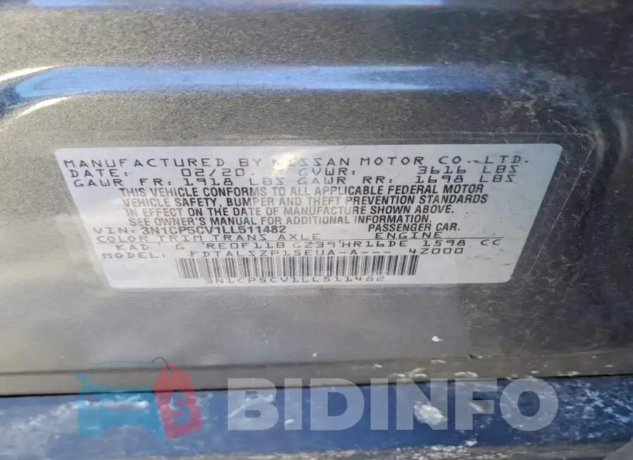 3N1CP5CV1LL511482 Photo# 13