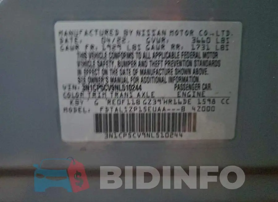 3N1CP5CV9NL510244 Photo# 14