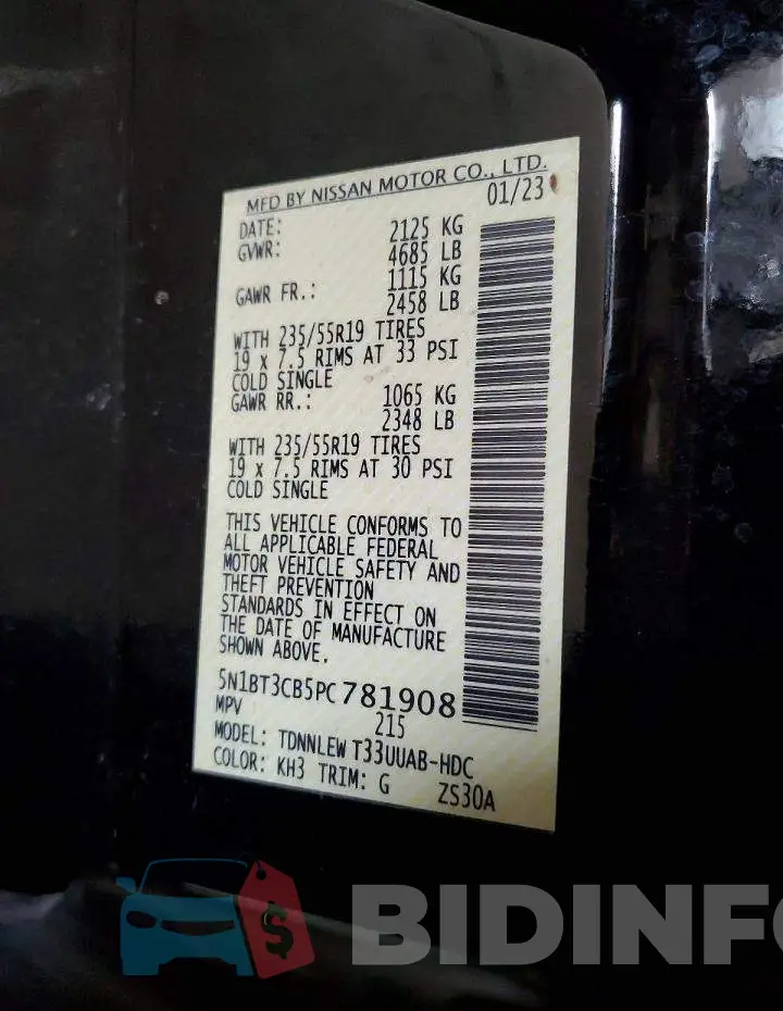 5N1BT3CB5PC781908 Photo# 12