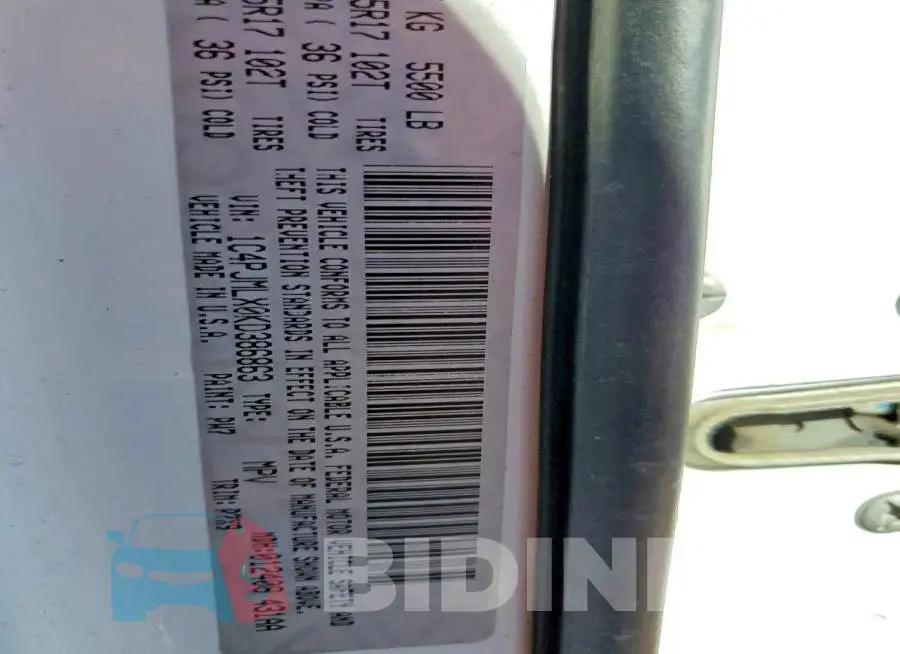 1C4PJMLX0KD386863 Photo# 13
