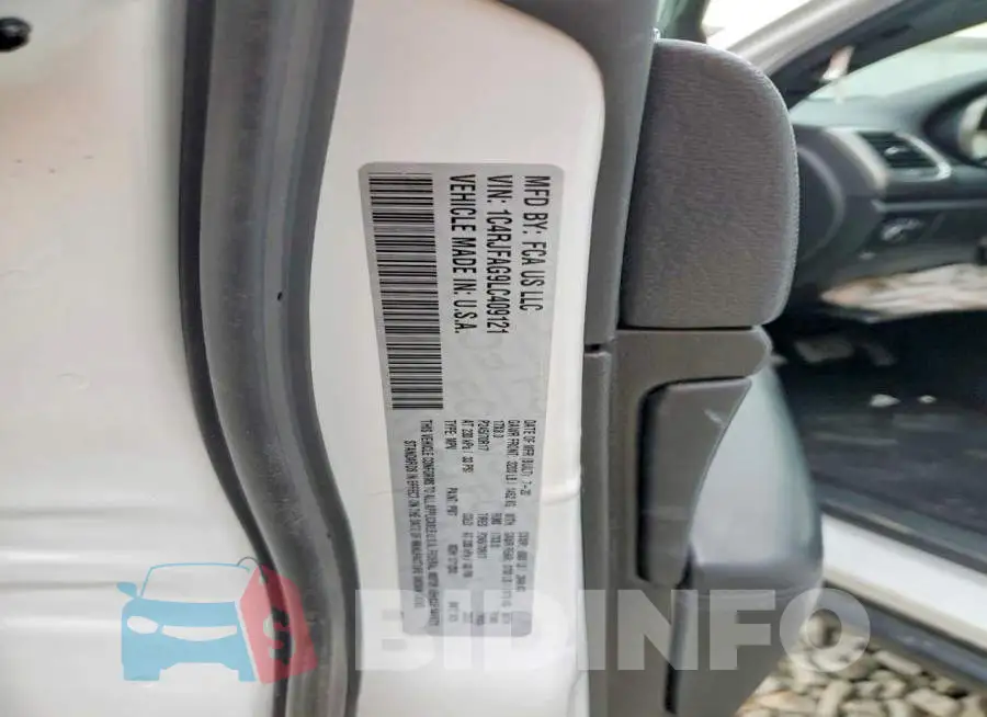 1C4RJFAG9LC409121 Photo# 12