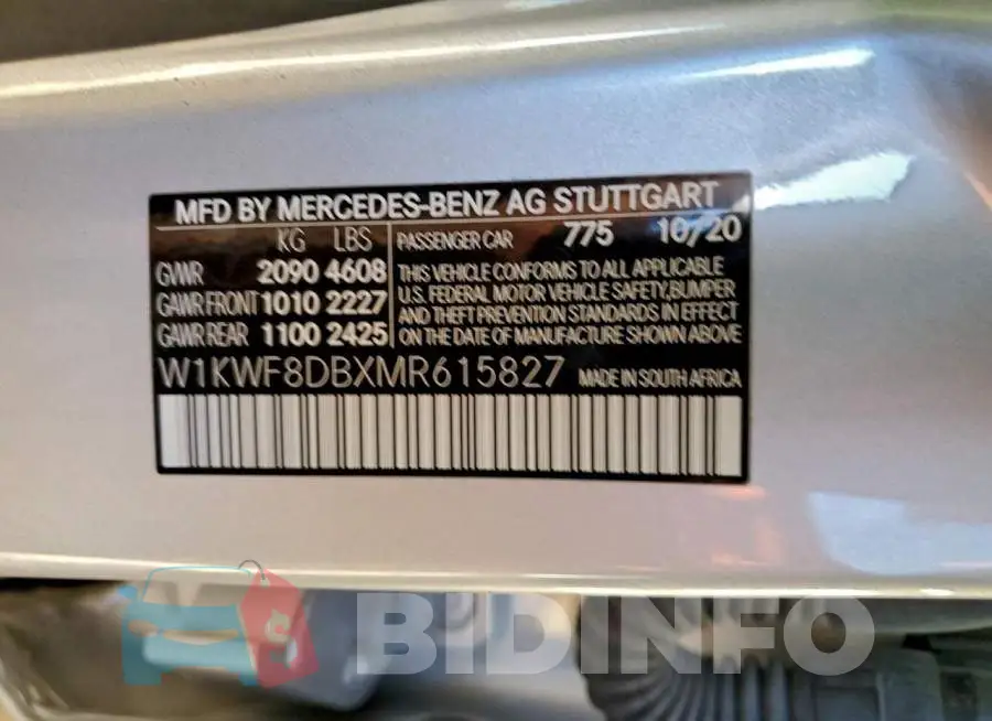 W1KWF8DBXMR615827 Photo# 12