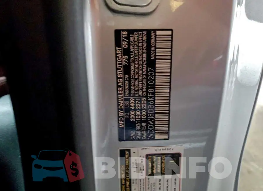 WDDWJ8DB6KF810207 Photo# 13