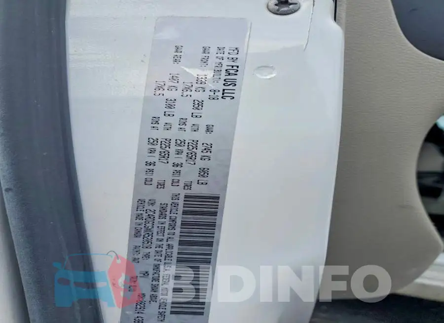 2C4RDGCGXKR520518 Photo# 13