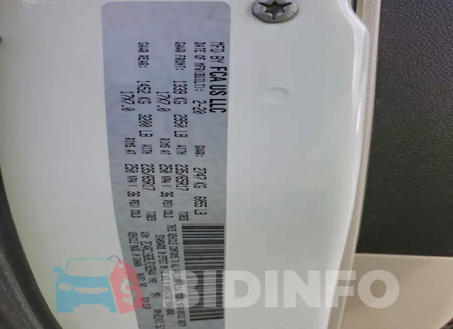 2C4RC1BG8LR182944 Photo# 13
