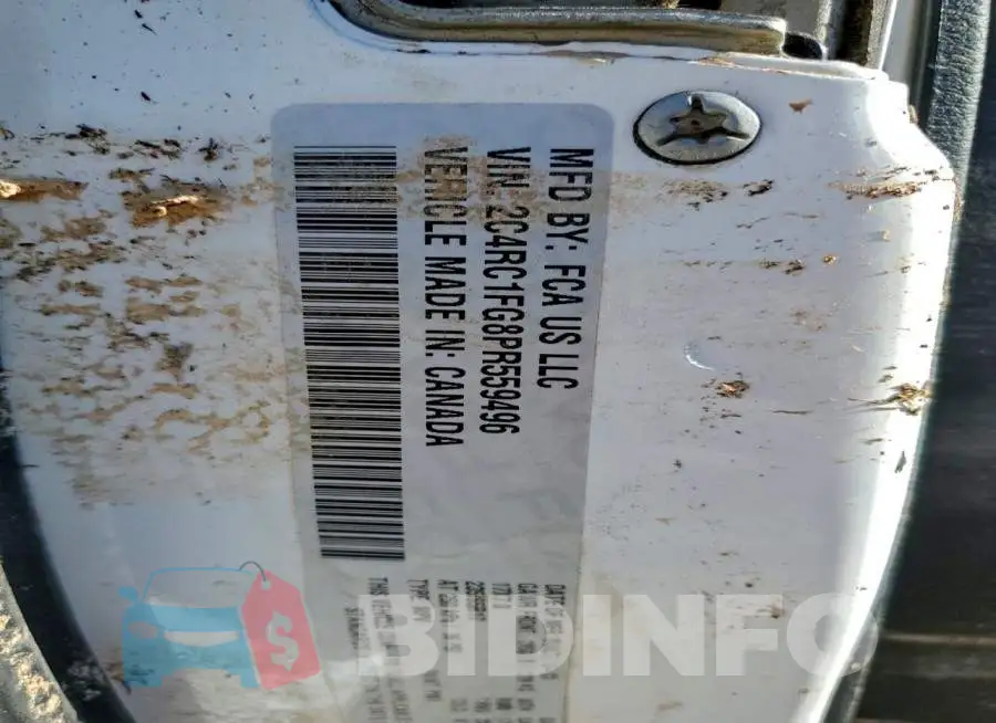 2C4RC1FG8PR559496 Photo# 14