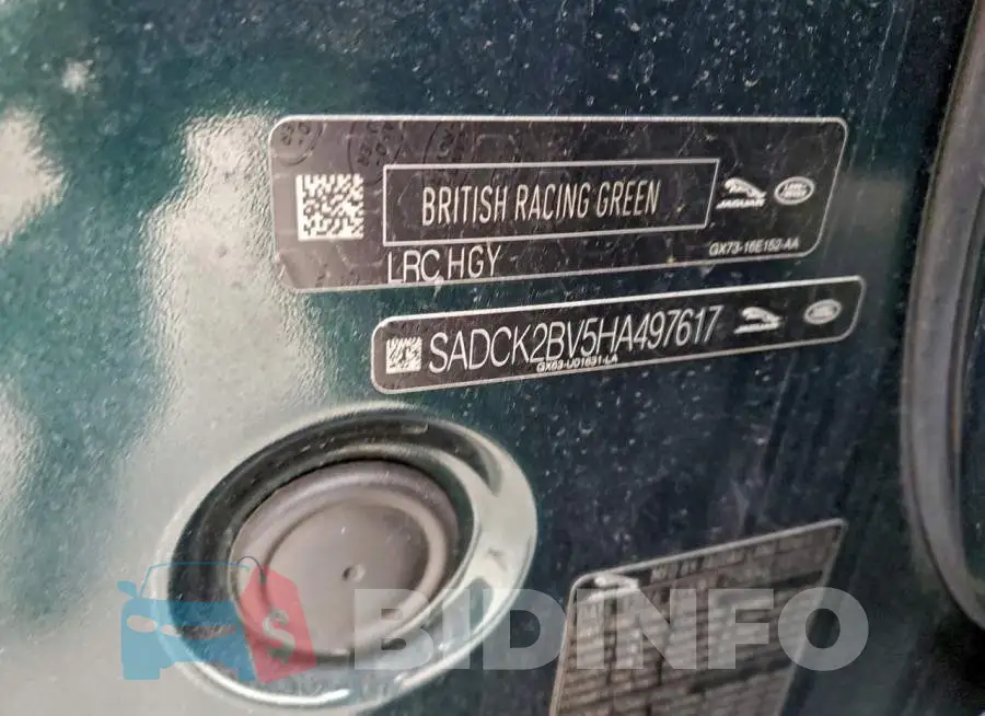 SADCK2BV5HA497617 Photo# 14