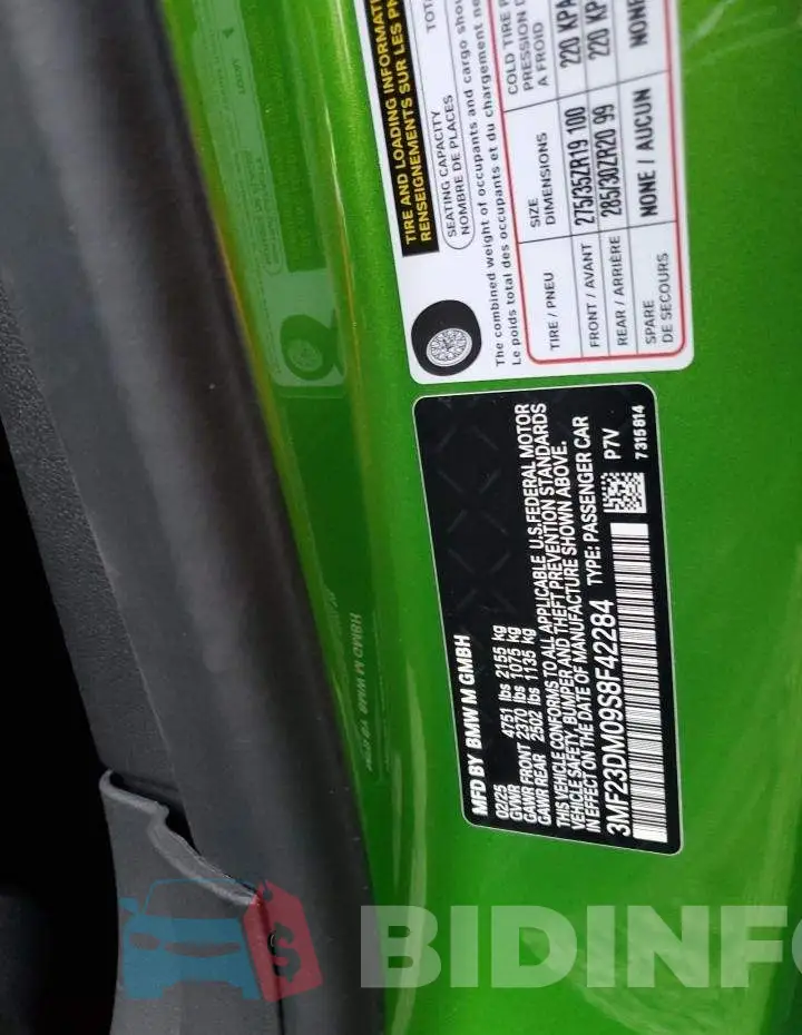 3MF23DM09S8F42284 Photo# 12