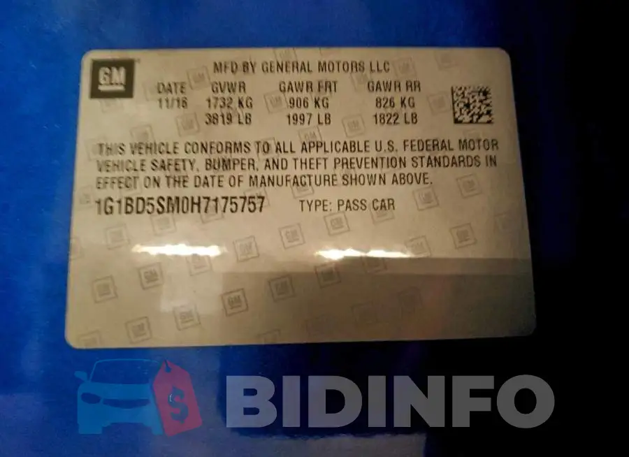 1G1BD5SM0H7175757 Photo# 12