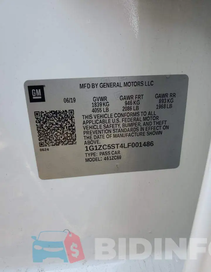 1G1ZC5ST4LF001486 Photo# 12