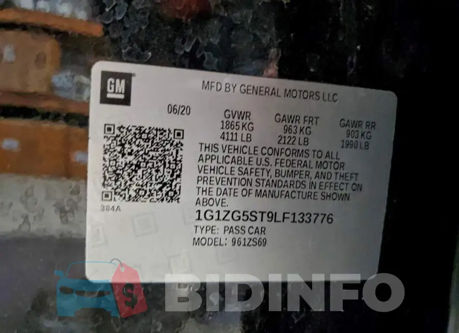 1G1ZG5ST9LF133776 Photo# 12