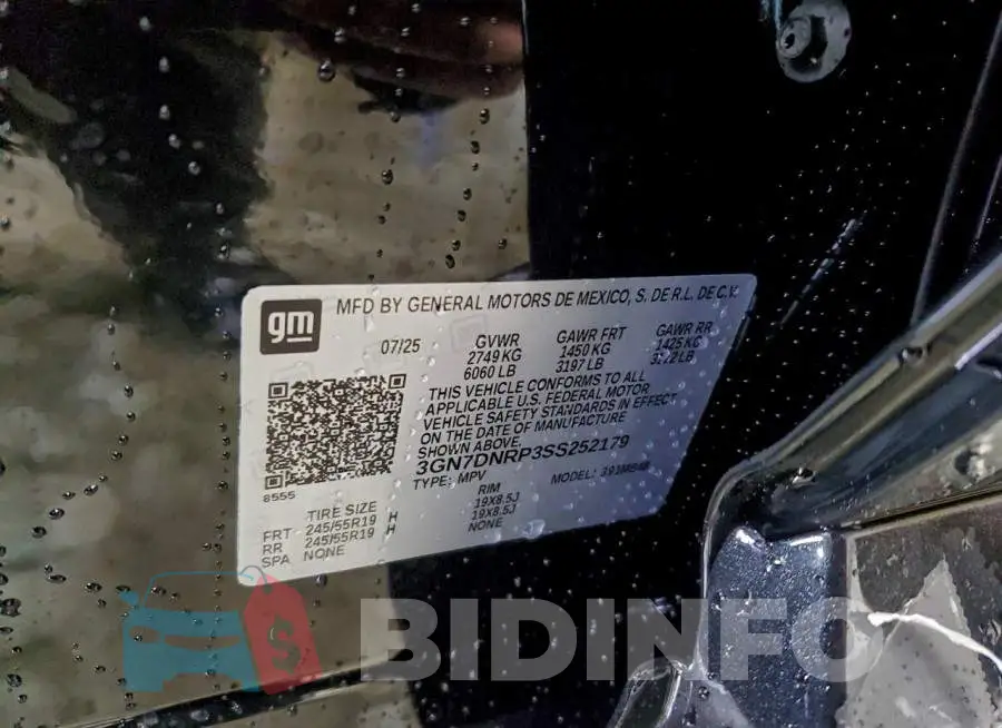 3GN7DNRP3SS252179 Photo# 13