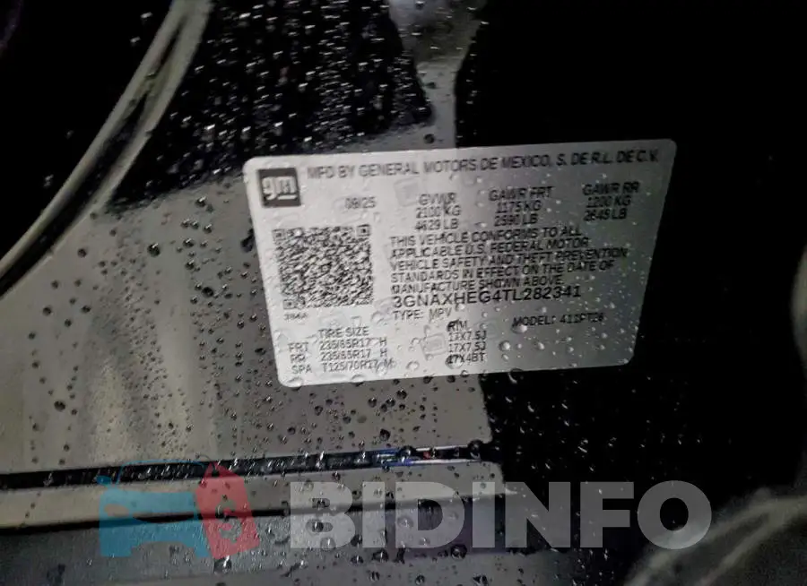 3GNAXHEG4TL282341 Photo# 13