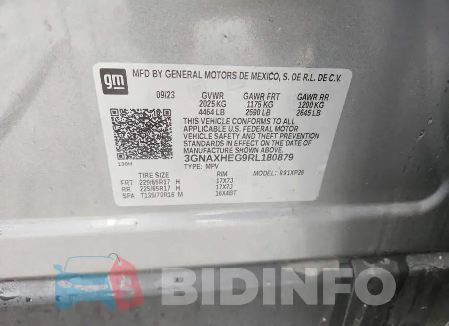 3GNAXHEG9RL180879 Photo# 12