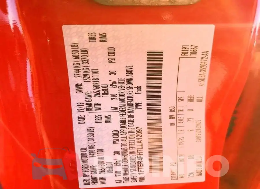 1FTER4FH7LLA12097 Photo# 12