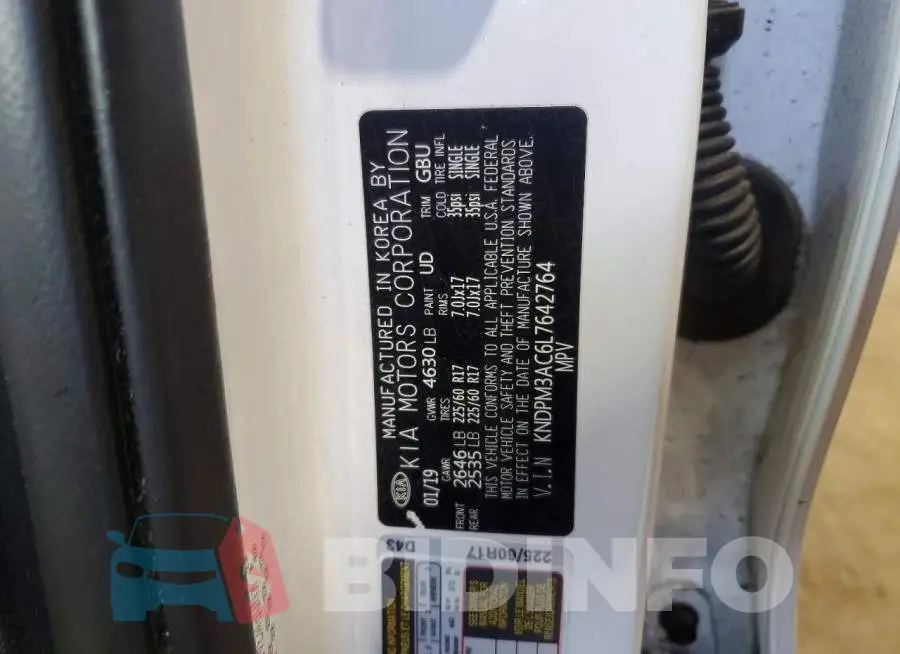 KNDPM3AC6L7642764 Photo# 13