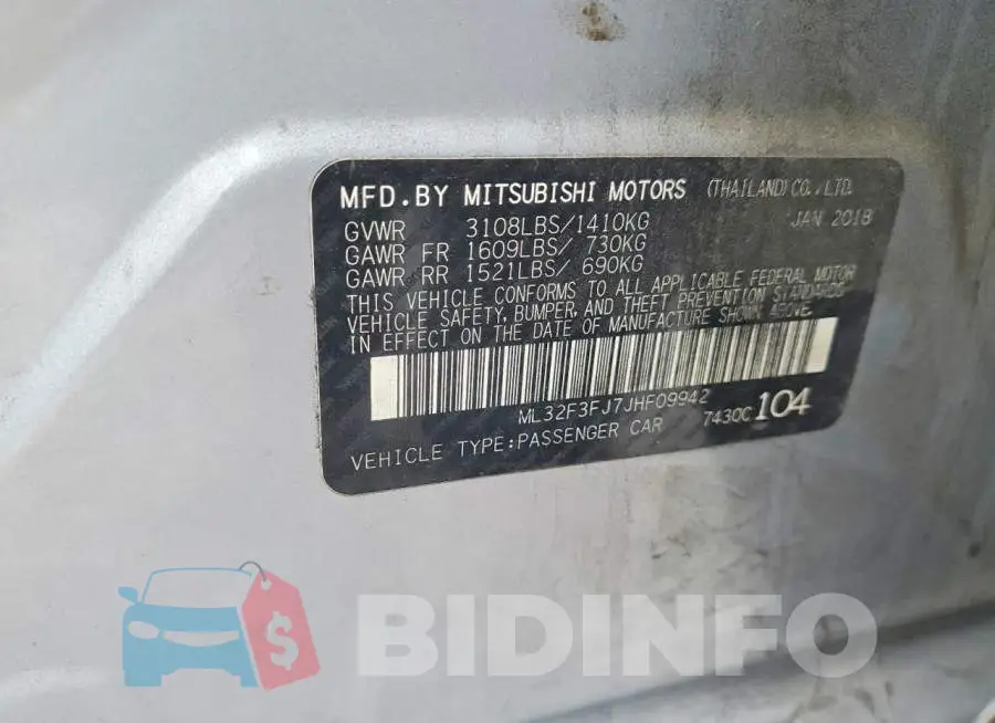 ML32F3FJ7JHF09942 Photo# 12
