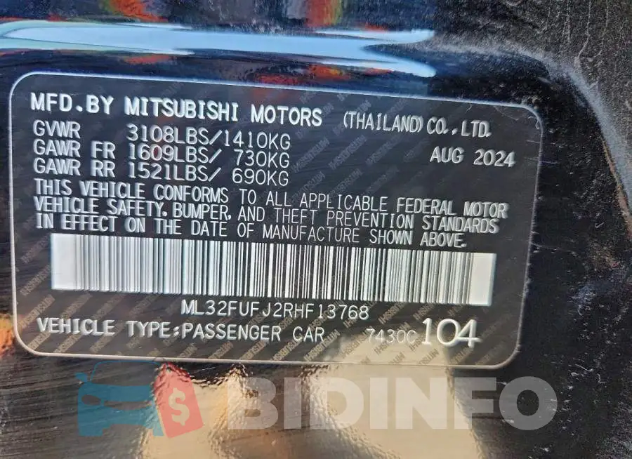 ML32FUFJ2RHF13768 Photo# 13