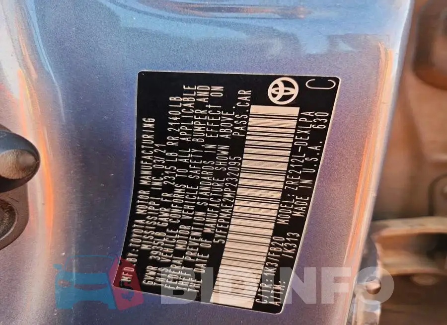 5YFEPMAE2MP232095 Photo# 12