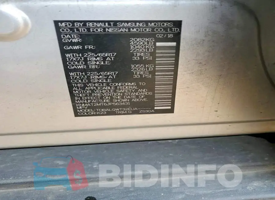 KNMAT2MT6JP563431 Photo# 12