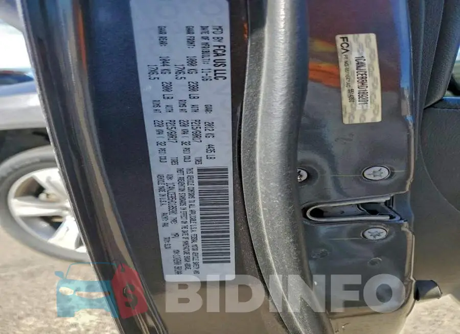 1C4NJCEB5HD189201 Photo# 12