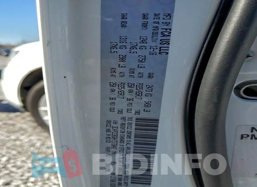 3C4PDCBG0HT573042 Photo# 13