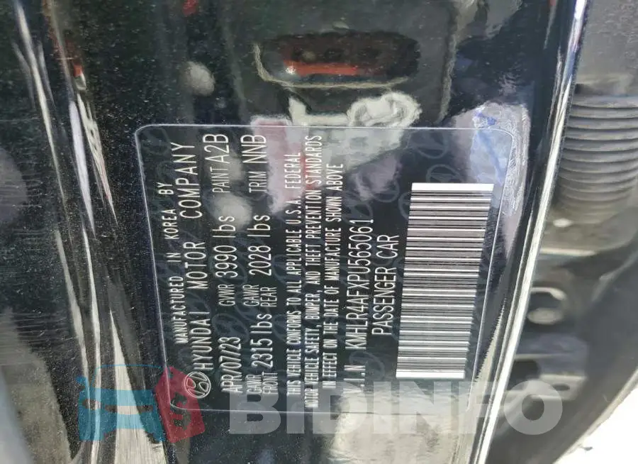 KMHLR4AFXPU565061 Photo# 12