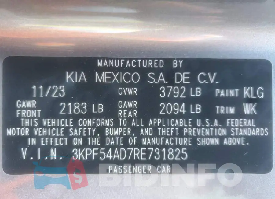 3KPF54AD7RE731825 Photo# 13
