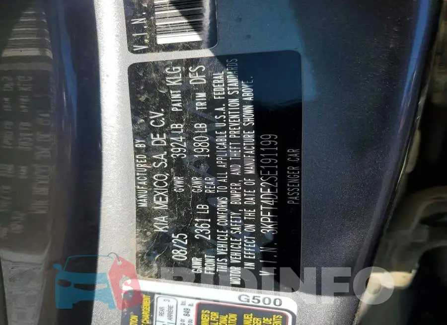 3KPFT4DE2SE191199 Photo# 12