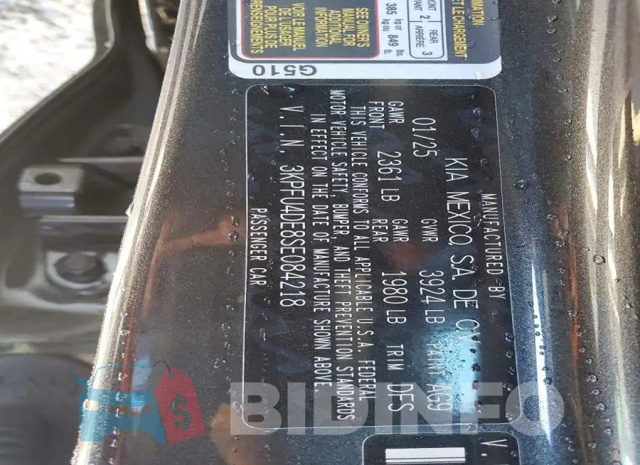 3KPFU4DE8SE084218 Photo# 12