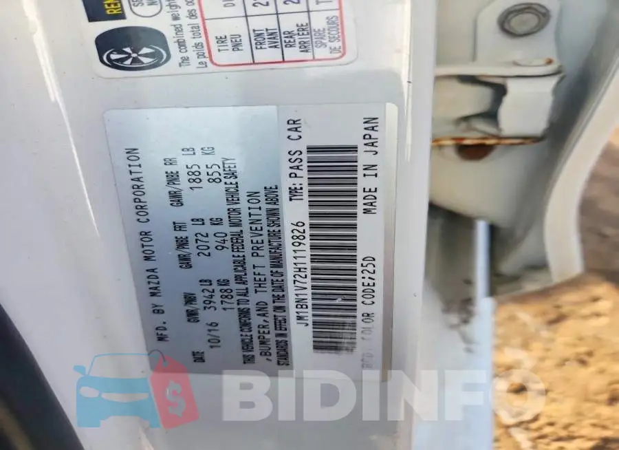 JM1BN1V72H1119826 Photo# 12
