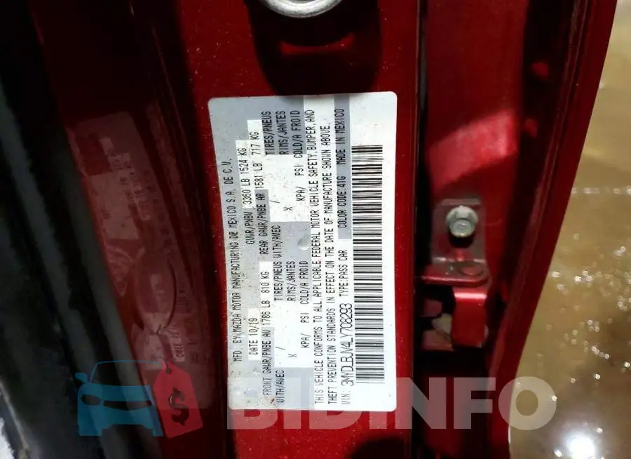 3MYDLBJV4LY708293 Photo# 13