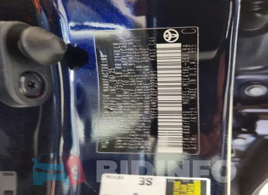 5YFB4MDE0SP327081 Photo# 12
